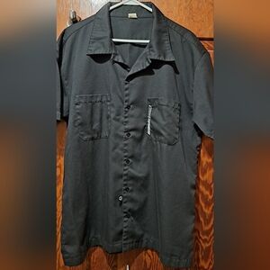 Moose Racing Black Short Sleeve Button-Up Shirt